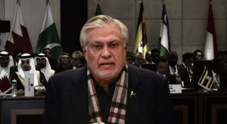 Ishaq Dar In Saudi Arabia For Key Oic Foreign Ministers Moot On Palestine Crisis