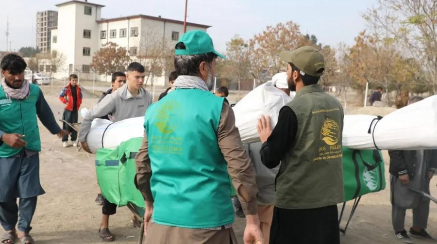 Ksrelief Assists Flood Affected Afghan Families In Kabul With Shelter Kits