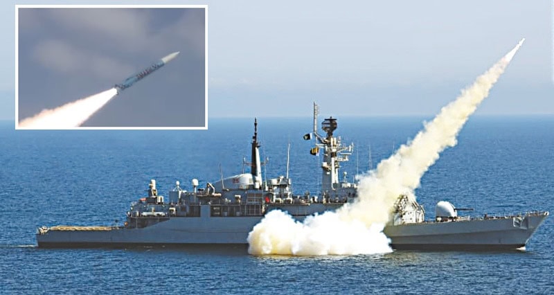 Pakistan Navy Carries Out Successful Flight Test Of Ship Launched Ballistic Missile