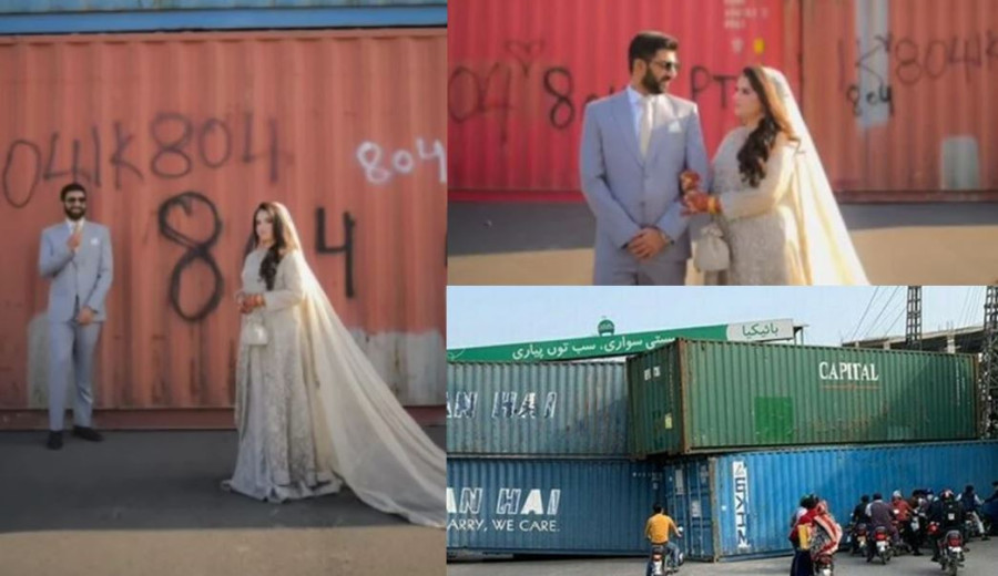 Pakistani Couples Lockdown Photoshoot From Fortified Islamabad Goes Viral