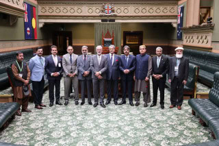 Pakistani Deleg Visits Nsw Legislative Assembly