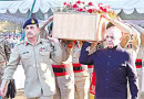 Pm Coas Attend Funeral Prayers Of Rangers Officials Martyred During Pti Protest