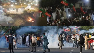 Pti Protesters Dispersed As Rangers Police Clear Islamabads D Chowk