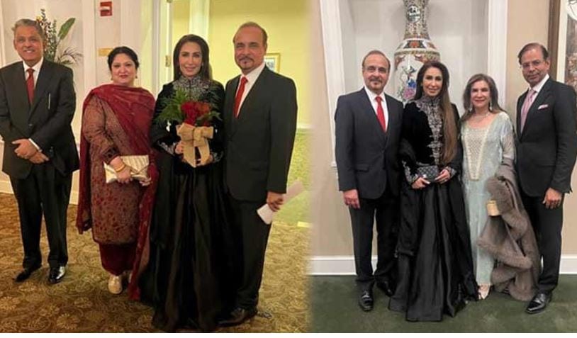 Reema Khan Dr Tariq Shahab Celebrate 13th Marriage Anniversary In Washington