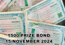 Rs1500 Prize Bond Nov 2024 Update On Online Draw Result Balloting