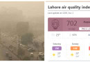 Smog Hit Lahore Tops Global Pollution Rankings Despite Green Lockdown Imposition