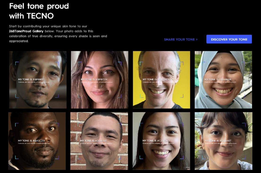 Tecnos Toneproud Campaign Aspires To End Skin Tone Bias In Imaging Technology To Represent Full Human Diversity 