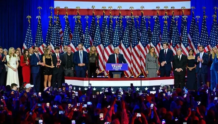 Trump Delivers Victory Speech Vows To End Ongoing Wars