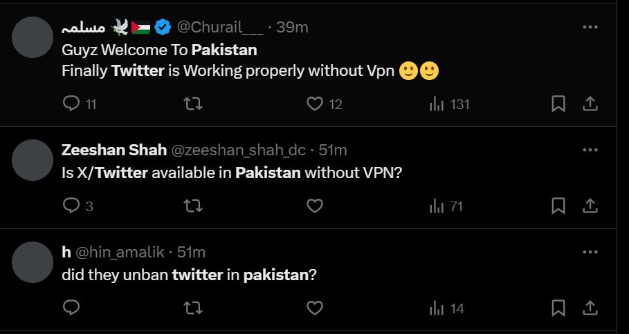 X Former Twitter Restored In Pakistan After Nine Month Ban 