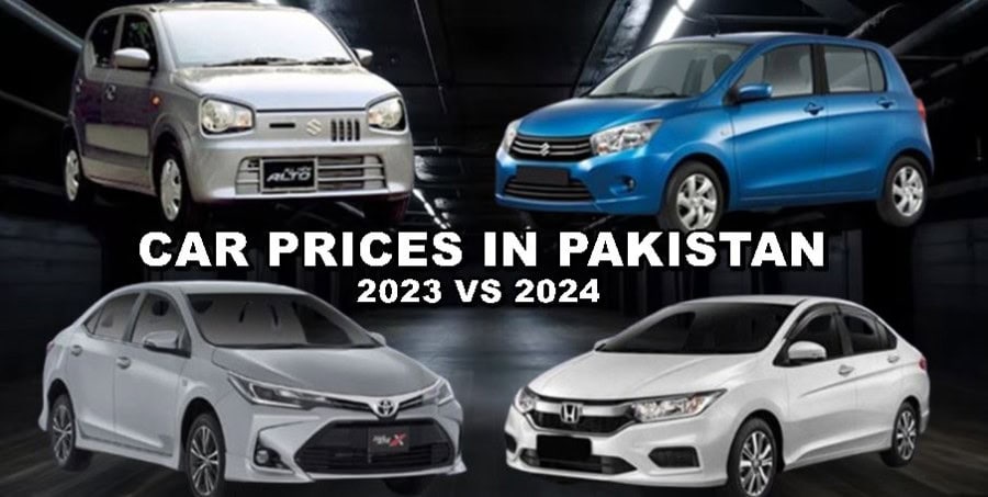 2023 Vs 2024 Suzuki Honda And Toyota Car Price Comparison In Pakistan