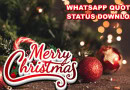 Christmas Whatsapp Status Wishes Quotes Download