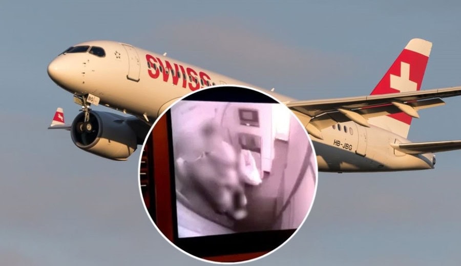 Couple Caught Making Love Aboard Swiss Air Flight Video Goes Viral