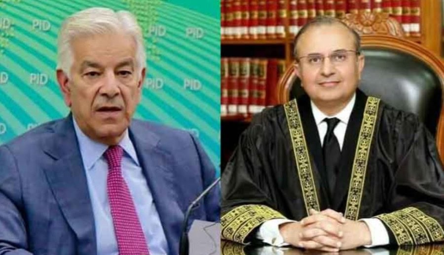 Defence Minister Reacts To Sc Justice Shahs Letter To Cjp Afridi