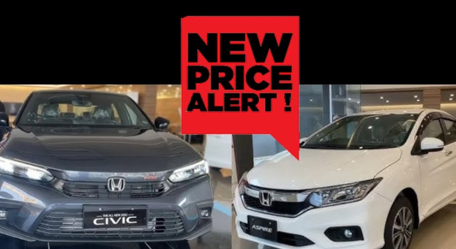 Honda City And Civic 2025 Rates In Pakistan With New Taxes