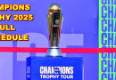 Icc Champions Trophy 2025 Full Schedule Unveiled By Icc