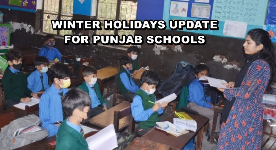 Latest Update On Schools Winter Holidays In Punjab