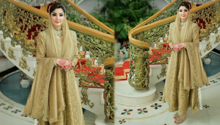 Maryam Nawaz Steals Spotlight At Nephews Wedding With Outfits Worth Millions 