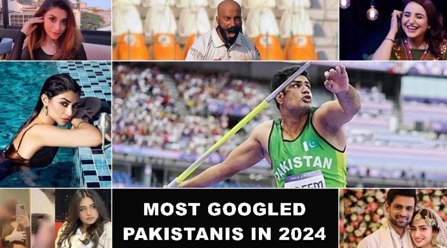 Most Searched Pakistani Personalities On Google In 2024 Check Full List