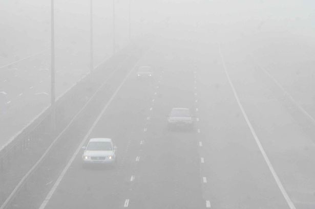 Motorways Several Sections Closed Due To Fog