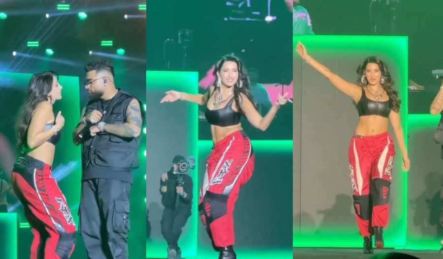 Nora Fatehi Raises Temperature With Sizzling Dance Performance At Delhi Concert