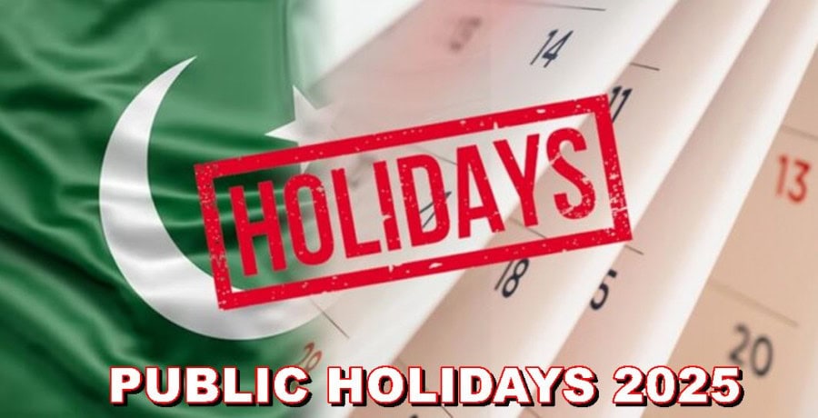 Pakistan Public Holidays 2025 Notification