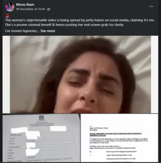 Pakistani TV show host Mona Alam falls victim to Video Leak Scandal