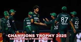 Pakistans Matches Schedule In Icc Champions Trophy 2025