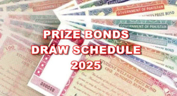 Prize Bonds 2025 Complete Draw Schedule