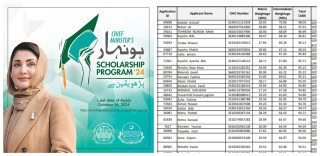 Punjab Honhaar Scholarships Provisional Merit List 2024