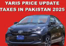 2025 Price Update And Taxes For Toyota Yaris In Pakistan