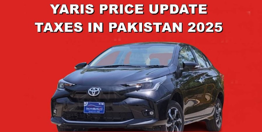 2025 Price Update And Taxes For Toyota Yaris In Pakistan