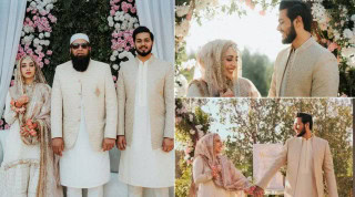 Inzamam Ul Haqs Son Ibtesam Ties The Knot In Intimate Wedding See Pictures