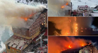 Massive Fire At Turkey Ski Resort Hotel Kills 66 Scores Injured