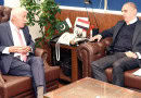 Minister Egyptian Envoy Discuss Mutual Interest Matters