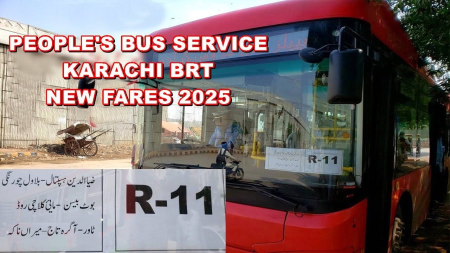 New Fares Of Karachi Peoples Bus Service Announced