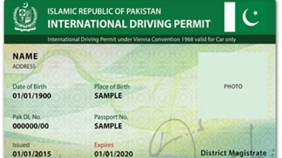 Pakistan International Driving License For Malaysia Australia Check Fee Structure