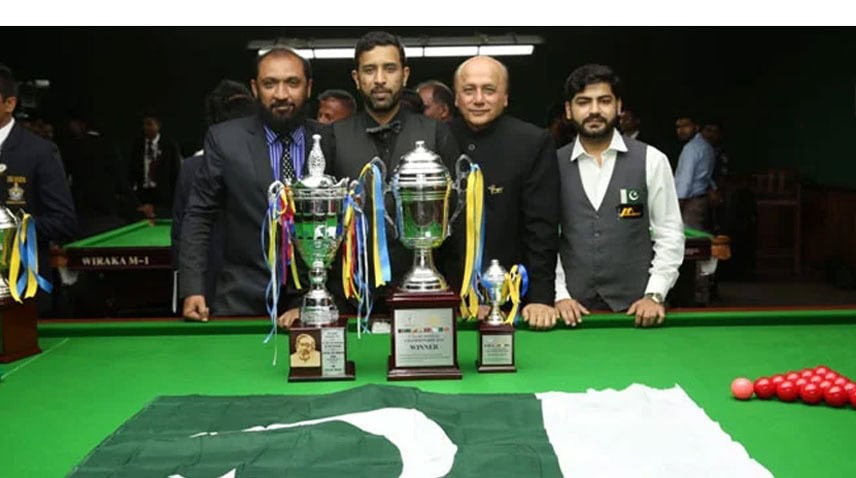 Pakistans Muhammad Asif Wins Saarc Snooker Championship Title