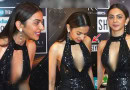 Rakul Preet Singh Slays Sizzles In In Chic Black Gown See Pictures