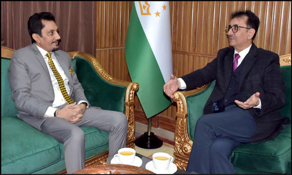 Tajik Envoy Sharifzoda Calls For Further Enhancing Trade Tourism With Pakistan For Greater Good Of Both Nations