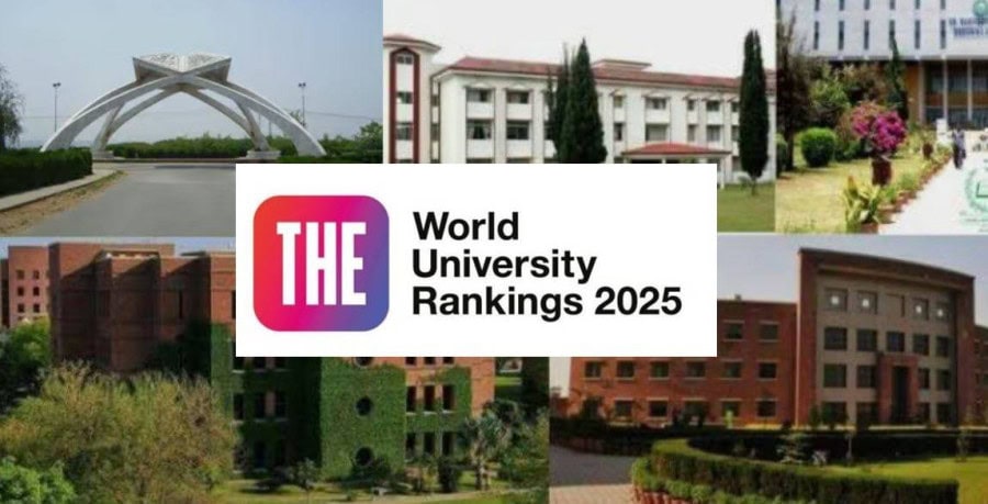 Top Pakistani Universities In Times World University Rankings 2025 Full List Here