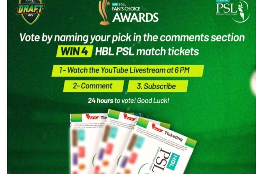 Voting For Psl Fans Choice Awards Begins With Best Batter Category