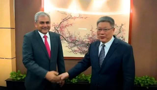 Naqvi Qi Yanjun Focus On Strengthening Pak China Security Ties Intelligence Networks