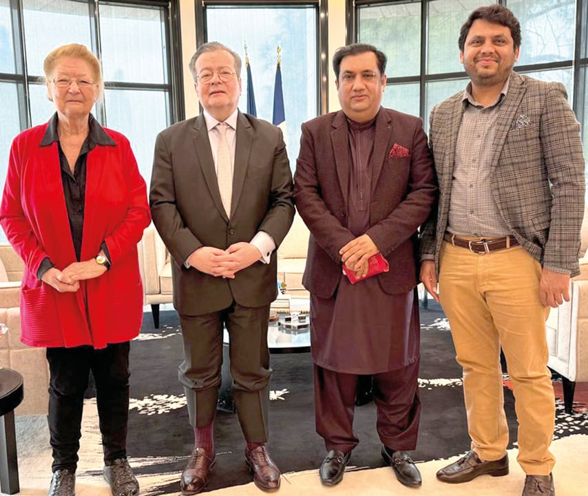 French envoy hosts IFJ President – Pakistan Observer