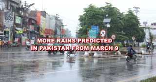 Pakistan Braces For Heavy Rainfall From March 9 Amid New Westerly Wave