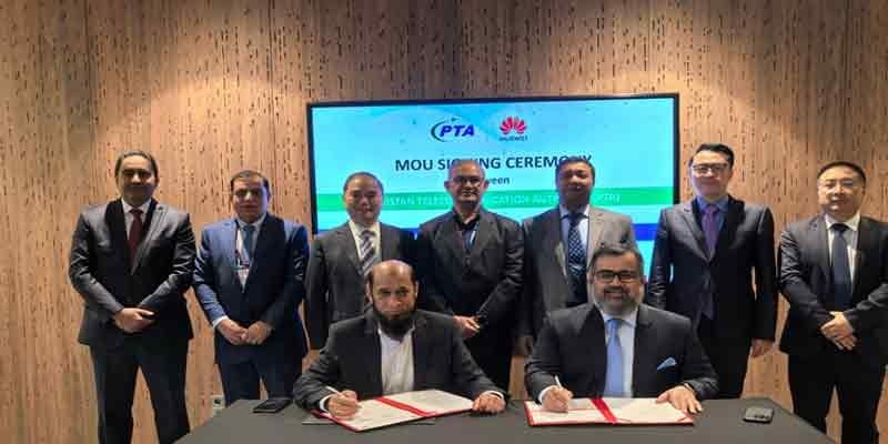 PTA, Huawei sign MoU at GSMA Barcelona to strengthen Cybersecurity in ...