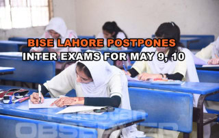 Bise Lahore Cancels Inter Exams Scheduled For May 9 10