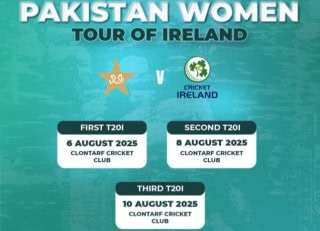 Pakistan Women To Tour Ireland For T20i Series