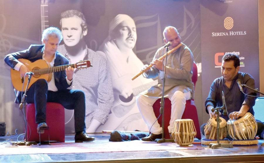 Portugal Guitarist Pakistani Folklorist Celebrate Bilateral Ties Through Soulful Strings
