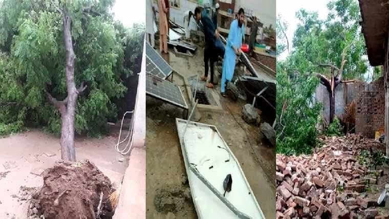 Punjab Storms Leave Eight Dead Nearly Four Dozens Injured