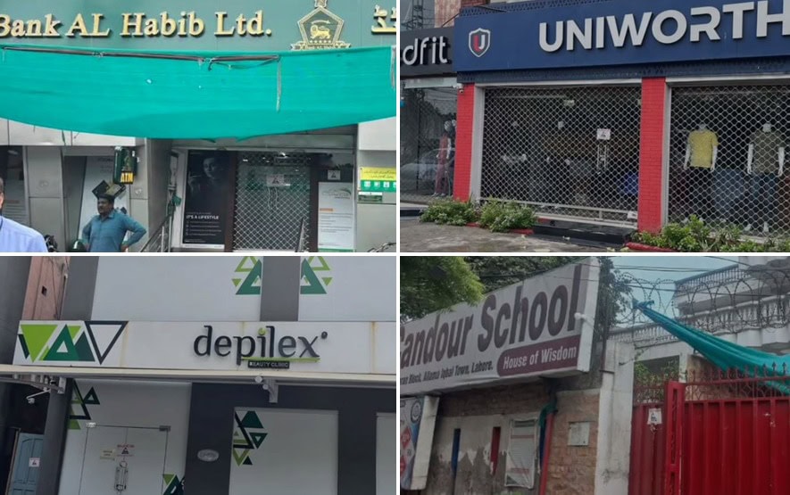 Bank Al Habib Uniworth Depilex Among 67 Sealed In Lahore